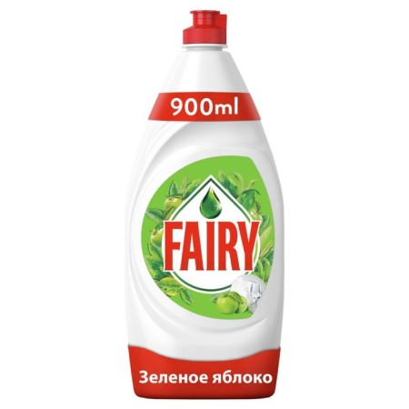 Washing dishes Fairy "Green Apple", 900 ml-3