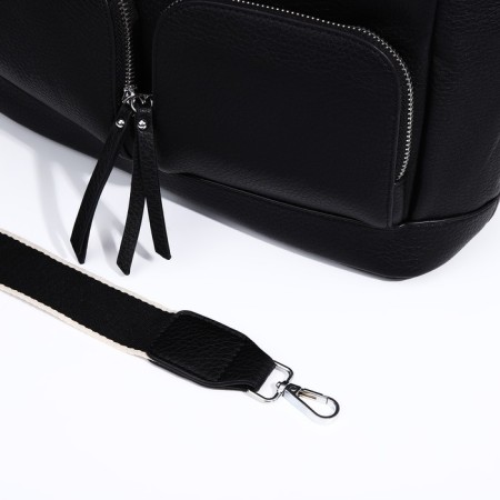 Bagon-tout on lightning, 3 outer pockets, black color-5
