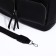 Bagon-tout on lightning, 3 outer pockets, black color