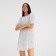 Dress summer female mist size 46, white