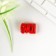 Beads for creativity plastic "inscription LOVE" Color set 50 pcs 1x1.7 cm
