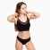 Panties female Brazilian, black color (Nero), river 46 (4)
