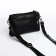 Bag Cross-Bodi with a zipper, black color