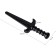 Plastic dagger, black color