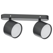 The lamp wall-flowing Feron ML212, IP20, 2XGX53, 2x15 W, 240x80x92 mm, black color is black