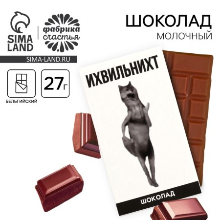 Chocolate 27 grams "Ilvilles"