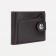Male purse on a magnet, department for bills, for maps, for coins, brown color