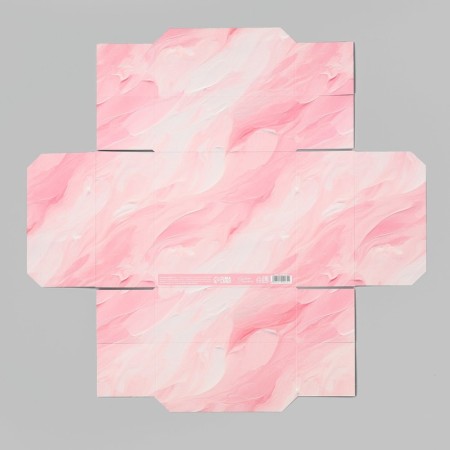 Gift folding box, packaging, with love, 17 x 17 x 7 cm-6