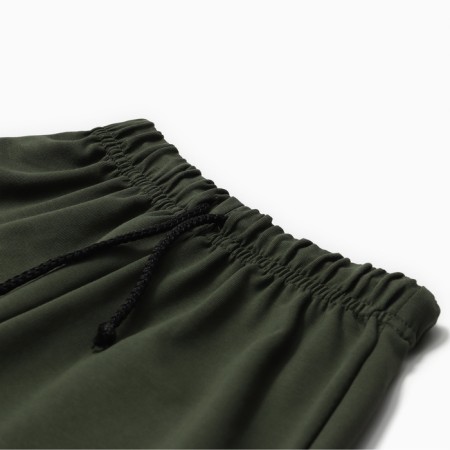 A set for a boy (T -shirt and shorts) minku, Khaki color, height 152 cm-8