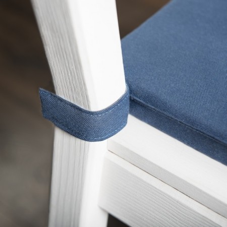 A set of pillows for the chair "Billy", size 37 x 42 x 3 cm - 2 pcs, blue-1