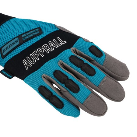 Universal GROSS 90318 gloves, combined, with protective pads, size 8-3