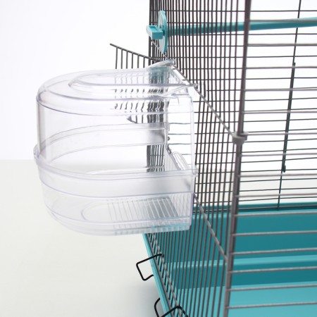 Birds Cage "Pigzon" No. 104-B, collapsible, 2 sections, 58 x 40 x 88 cm, turquoise-13