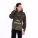 Male sweatshirt is laid down, the color is dark hack, size 46 (m)