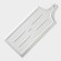 Porcelain dish for submitting Magistro "Blanche. Grill ", 40.5 × 16 cm, white color