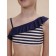 Bathing suit for girls, height 128-134 cm, dark blue color