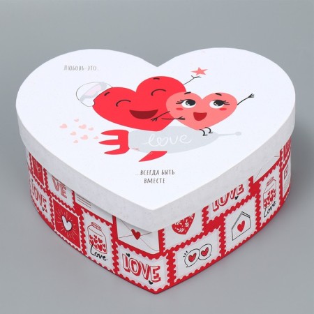 Gift box, packaging, “Love everywhere”, 18.5 x 17 x 7.5 cm-2
