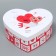 Gift box, packaging, “Love everywhere”, 18.5 x 17 x 7.5 cm