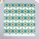 Scrapbooking paper "Mosaic" density 180 g 30.5x32 cm