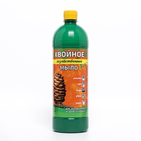 Carbon fiber soap "coniferous" 5 in 1, 1 liter-3