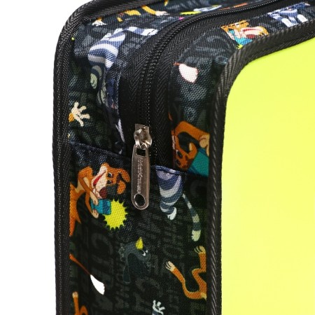 Folder with A4+handles, 332 x 268 x 90 mm, Erichkrause "Prostokvashino", 600 μm, lightning from above, yellow-4