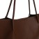 Bag Women's Shoper on Magnet, Dark Brown
