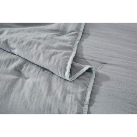 A set with a covering “Erica”, size 160x220 cm, 50x70 cm, gray color-7