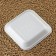 Substract-sneakers for products, 12.7 × 12.7 × 2 cm, white color, 900 pcs/units.