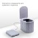 Folding toilet, 12 disposable packets, 12 absorbent packages, bag, Greengo