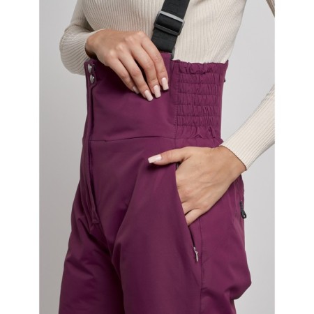 Semicunners of women's winter, size 42, dark purple color-9