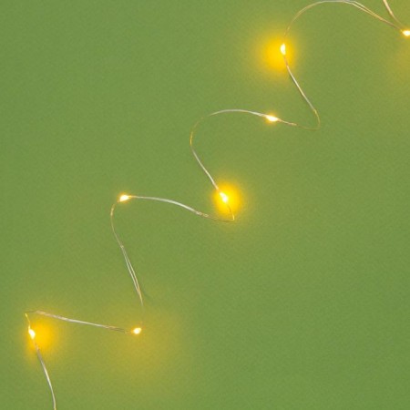 Garland “thread” 10 m dew, ip44, silver thread, 100 led, yellow glow, 2 modes, solar battery-7