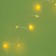 Garland “thread” 10 m dew, ip44, silver thread, 100 led, yellow glow, 2 modes, solar battery