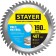 Disk STAYER 3685-190-20-48, aluminum, pure cut, 48t, 190 x 20/16 mm