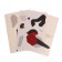 New Year's application with polygonal figures "New Year. Bullfinch"
