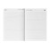 Diary of a low-up A5, 128 sheets, "Serious Diary", Cardboard 7BC cover, Soft-Touch lamination, Block 70 g/m2