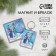 Set "Grandpa and Snake" (keychain 3.5x5 cm, magnet 5.7x5.7 cm)