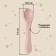 Children's spoon for feeding M&B (silicone), dusty rose