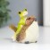 Souvenir Polystone "Frog on the thorns" 6x3x5.4 cm