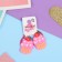 Hair gum "Baby" (set 2 pcs) cake, pink