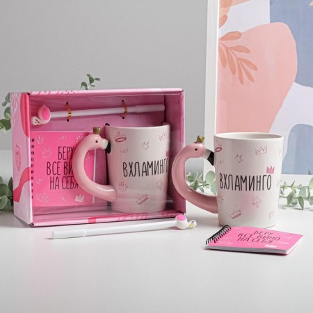 Set "Vhlaming", mug, notebook 12l, pen-9