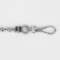 A chain for a bag, with carbines, d = 8 mm, 120 cm, silver color
