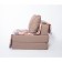 Armchair - Harvey Harvey Crumpaced Buke with a cloak - mattress, size 75 x 100 x 90 cm, brown color