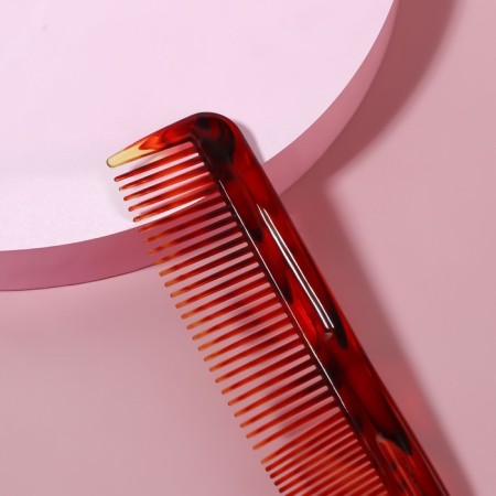 Combined comb, 12.5 × 3 cm, color "amber"-2