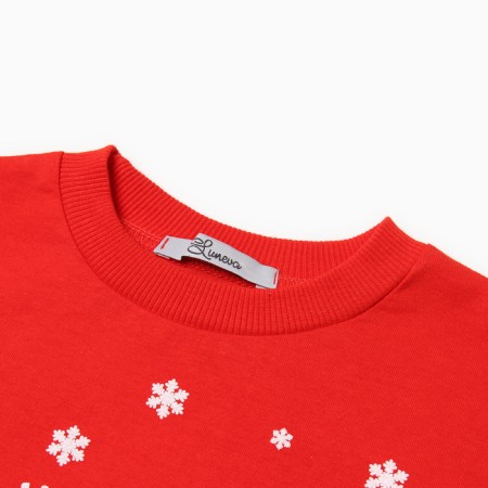 Pajamas for a boy, red color, height 86 cm-1