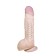 Lovetoy F-line phallimitator, realist, with position fixation, 20.5 x 4.5 cm, bodily
