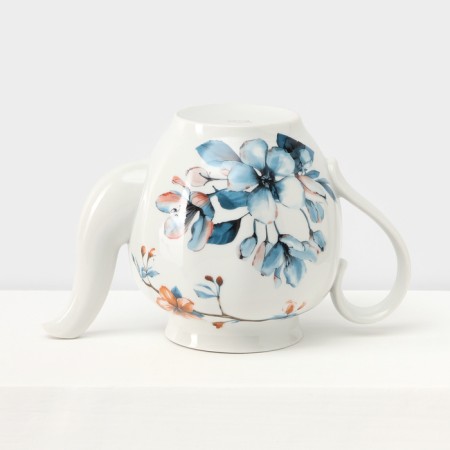 Porcelain Tea Service "Moments of Spring", 13 items-6