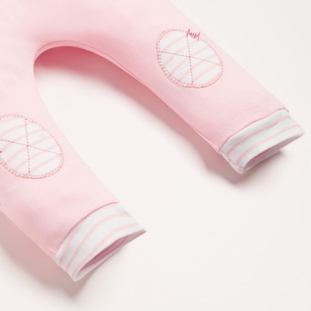 Pants children, pink color, height 74 cm-2