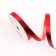 Plastic tape "metallic", 1.2cm x 45m, red