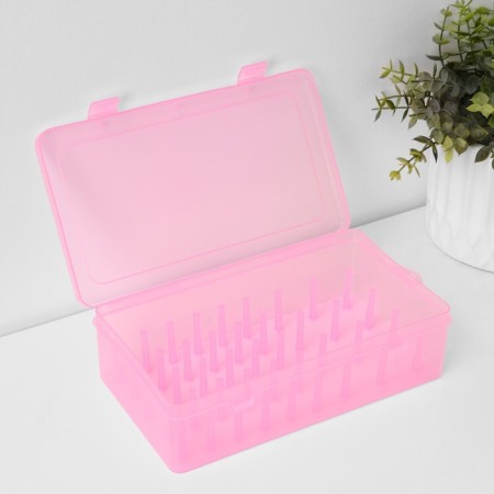 Organizer for storing threads, 42 departments, 23.5 × 13.5 × 6.5 cm, color mix-6
