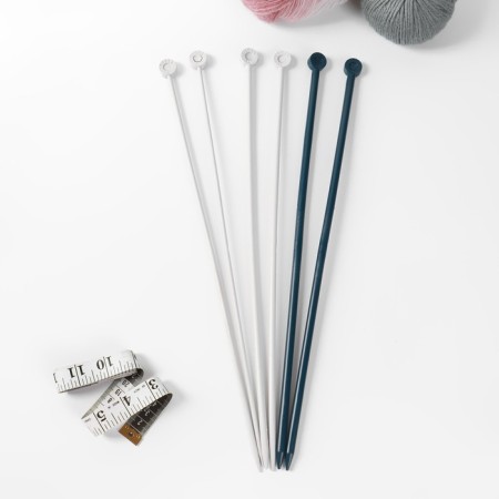 Knitting needles, d = 4/6/8 mm, 27.5 cm, 3 pairs