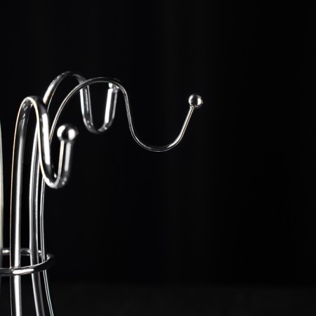 Supply for the mugs of the share, for 6 items, 21 × 21 × 25 cm, chrome color color-4